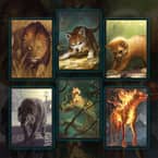 Buy x6 Digital Magic the Gathering MTG MTGA Arena Codes to redeem all 6 Sleeves from the "Cat vs Dog" promotion June-July 2020.