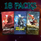 Purchase 3 MTG Arena digital codes to unlock 18 Standard booster packs. Each account is limited to one prerelease MTGA pack code per set.