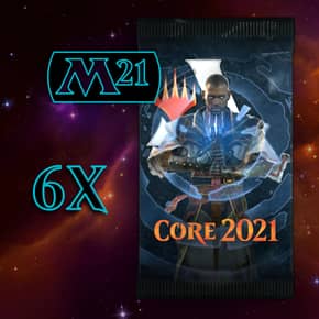 Buy x1 Digital Magic MTG Arena Code to redeem 6 Core Set 2021 M21 Booster Packs. Limit to 1 prerelease MTGA pack code per account.