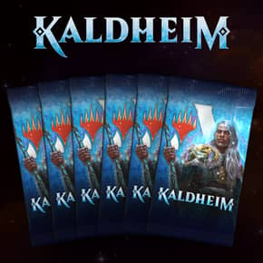 Buy x1 Digital Magic MTG Arena Code to redeem 6 Kaldheim Booster Packs. Limit to 1 prerelease MTGA pack code per account.