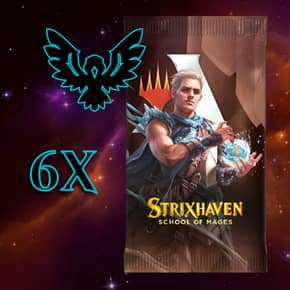 Buy x1 Digital Magic MTG Arena Code to redeem 6 Strixhaven School of Mages Booster Packs. Limit to 1 prerelease MTGA pack code per account.
