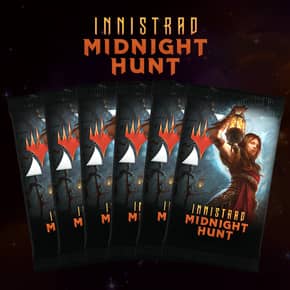 Buy x1 Digital Magic MTG Arena Code to redeem 6 Innistrad Midnight Hunt Booster Packs. Limit to 1 prerelease MTGA pack code per account.