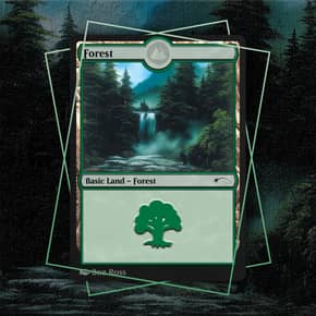 Buy x1 Digital Magic MTG MTGA Arena Code to redeem all the land cards from Happy Little Gathering by Bob Ross Secretversary Superdrop 2020 Secret Lair.