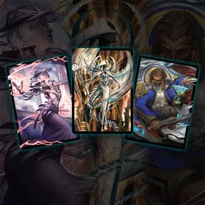 Buy x1 Digital Magic MTG MTGA Arena Code to redeem all 3 Showcase: Streets of New Capenna Sleeves from the April Superdrop 2022 Secret Lair.