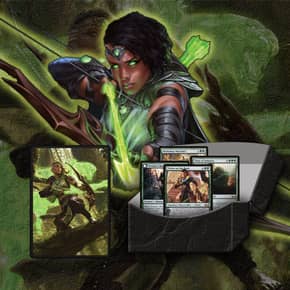 Buy x3 Digital Magic MTG MTGA Arena Codes to redeem Vivien Avatar, Deck, Sleeve from the Hot Pockets promotion.
