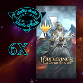 Buy x1 Digital Magic MTG Arena Code to redeem 6 The Lord of the Rings Booster Packs. Limit to 1 prerelease MTGA pack code per account.