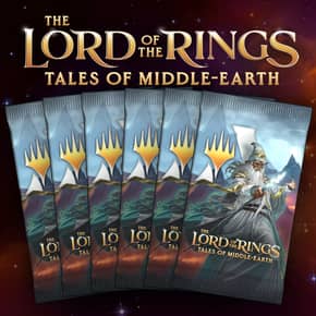 Buy x1 Digital Magic MTG Arena Code to redeem 6 The Lord of the Rings Booster Packs. Limit to 1 prerelease MTGA pack code per account.