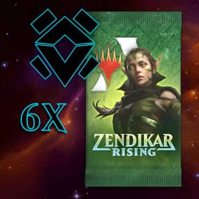 Buy x1 Digital Magic MTG Arena Code to redeem 6 Zendikar Rising Booster Packs. Limit to 1 prerelease MTGA pack code per account.