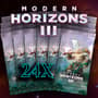 Buy x4 Digital Magic MTG Arena Code to redeem 24 Modern Horizons 3 Booster Packs. Limit to 5 prerelease MTGA pack code per account.