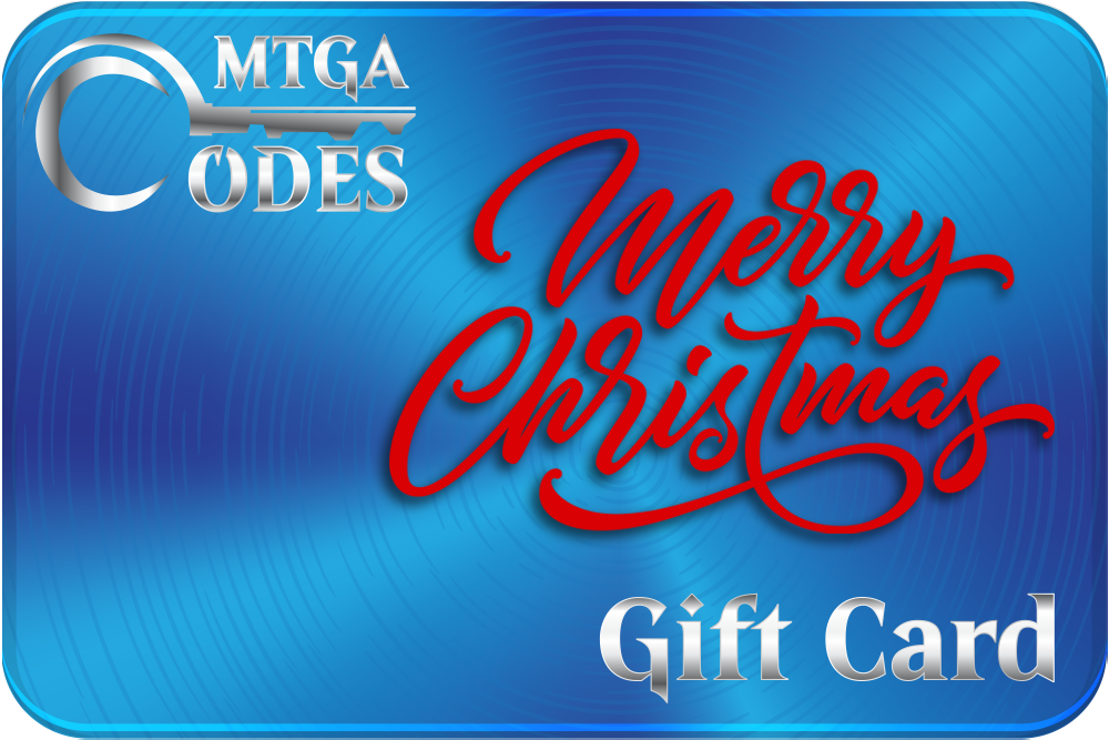 Buy Digital Gift Cards from MTGA Codes Webstore. Send the gift cards to MTG Arena Players to celebrate Christmas, Holidays, Birthday parties, and more!