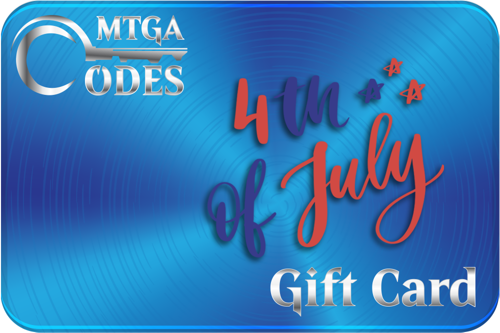 Buy Digital Gift Cards from MTGA Codes Webstore. Send the gift cards to MTG Arena Players to celebrate Christmas, Holidays, Birthday parties, and more!