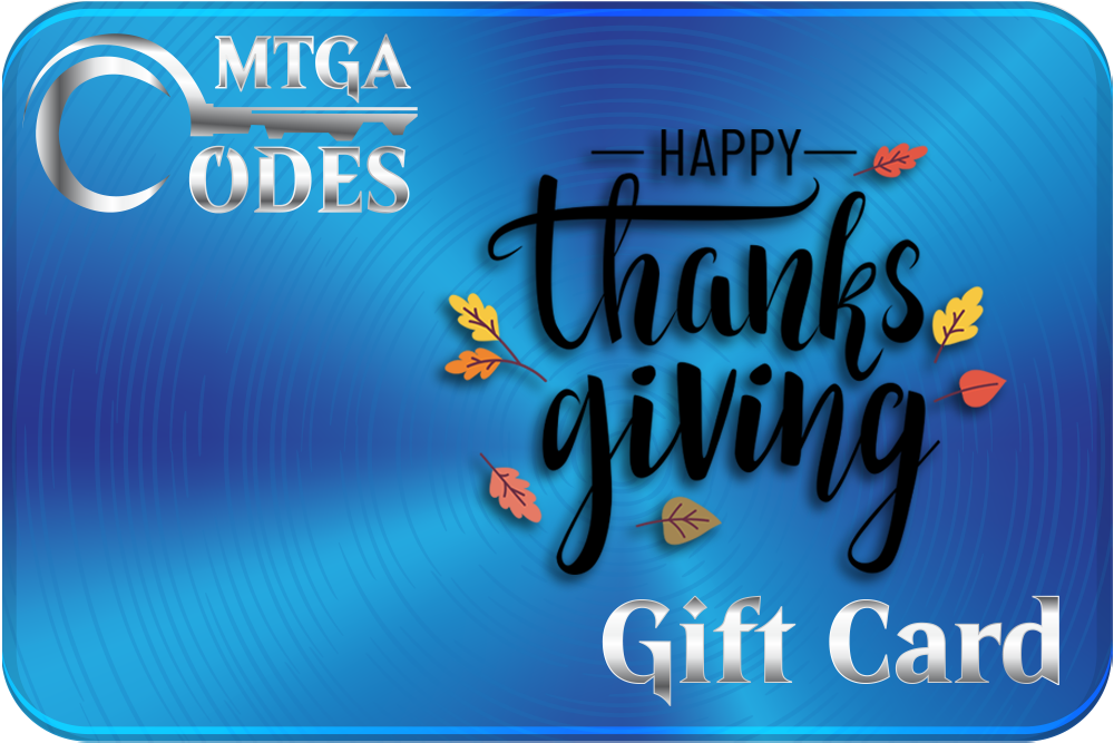 Buy Digital Gift Cards from MTGA Codes Webstore. Send the gift cards to MTG Arena Players to celebrate Christmas, Holidays, Birthday parties, and more!