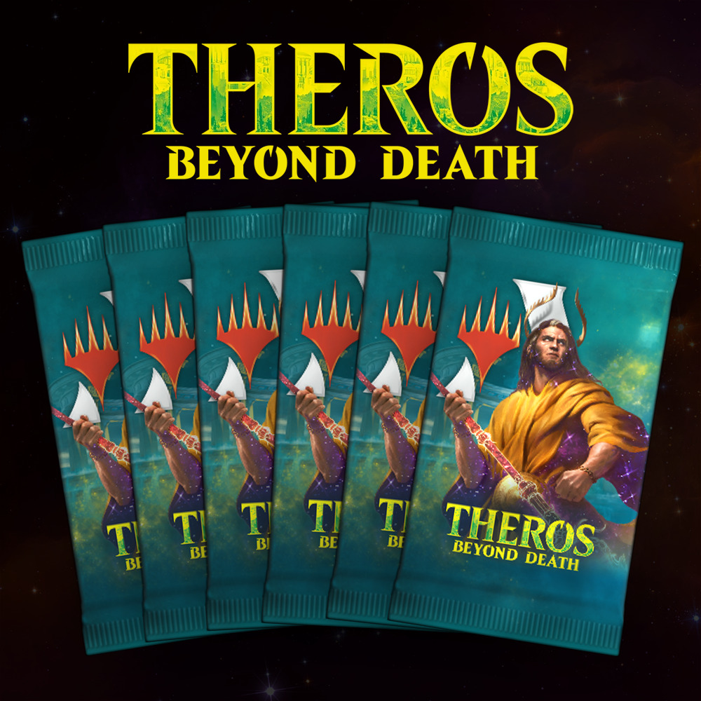 Buy x1 Digital Magic MTG Arena Code to redeem 6 Theros Beyond Death Booster Packs. Limit to 1 prerelease MTGA pack code per account.