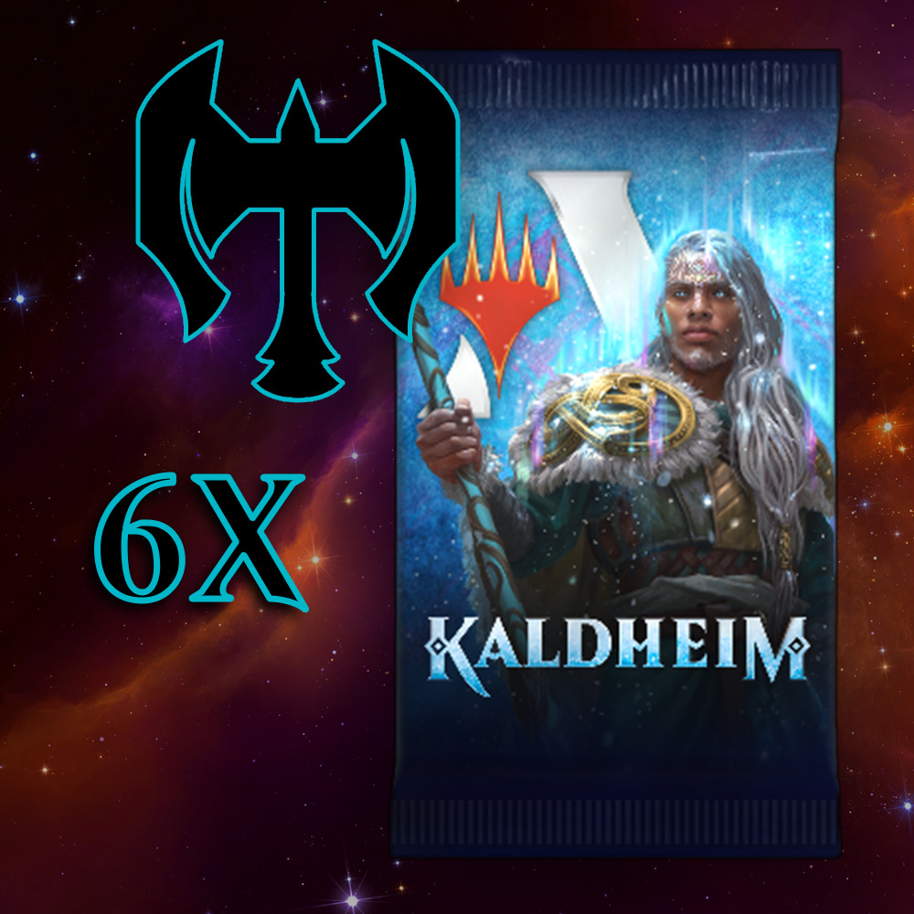 Buy x1 Digital Magic MTG Arena Code to redeem 6 Kaldheim Booster Packs. Limit to 1 prerelease MTGA pack code per account.