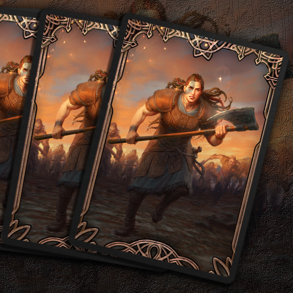 Buy x1 Digital Magic MTG MTGA Arena Code to redeem International Women's Day 2020 Saskia the Unyielding Sleeve from Secret Lair.