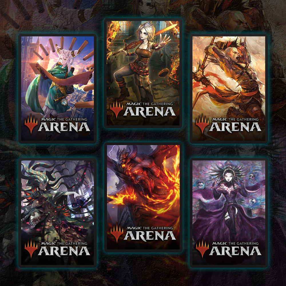 Buy x1 Digital Magic MTG MTGA Arena Code to redeem 2 RANDOM Japanese Alternate Art Planeswalker Sleeves.