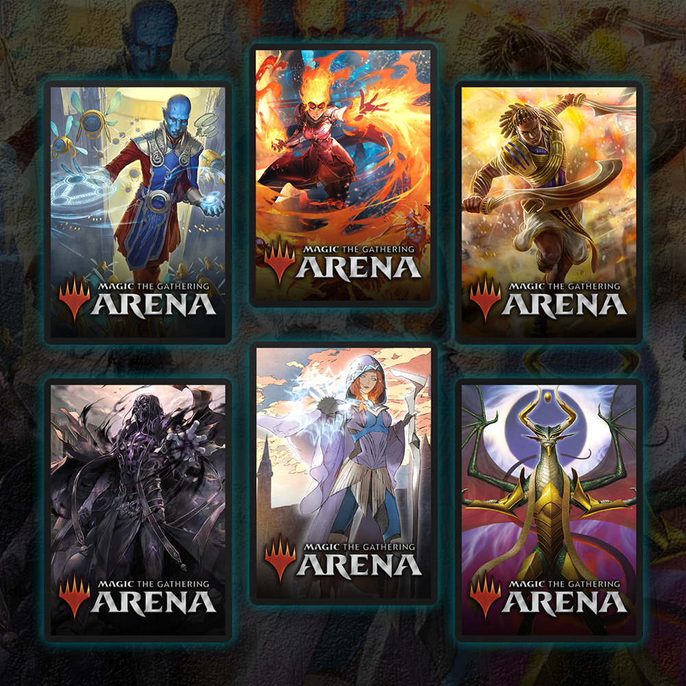 Buy x1 Digital Magic MTG MTGA Arena Code to redeem 2 RANDOM Japanese Alternate Art Planeswalker Sleeves.
