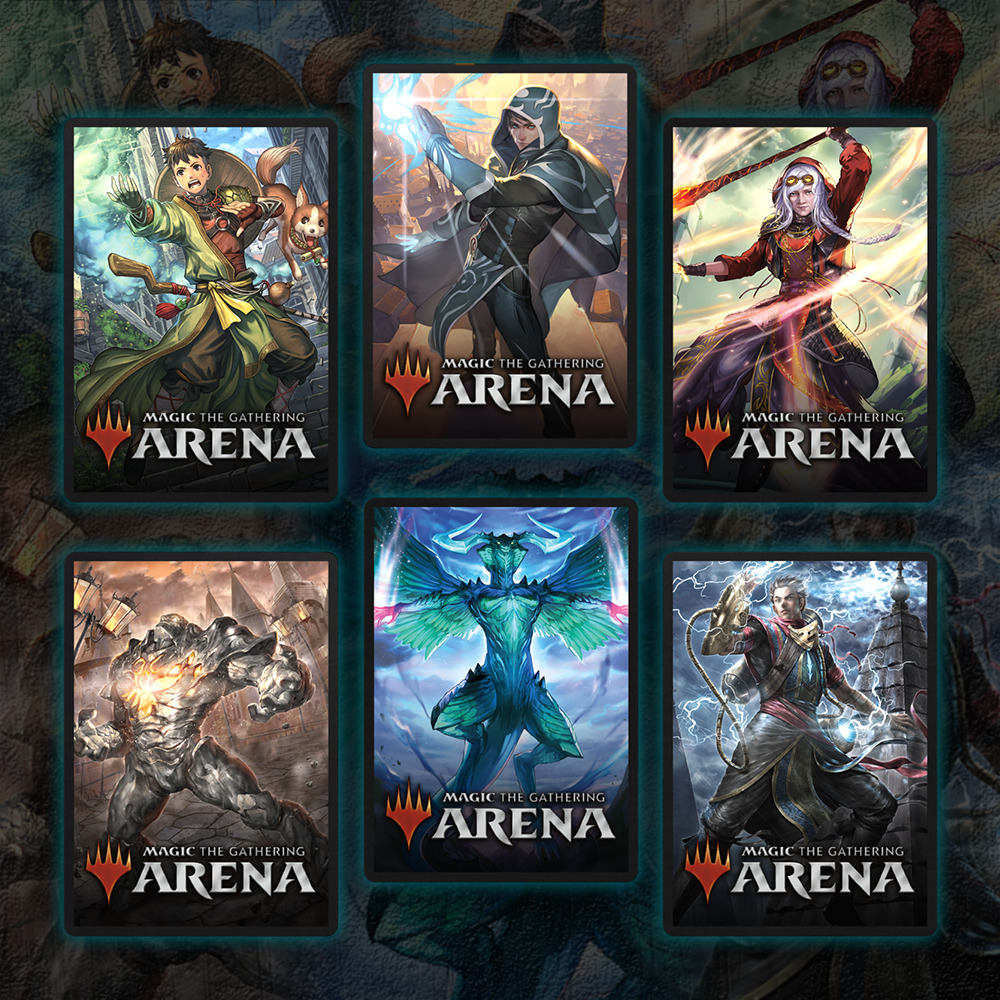 Buy x1 Digital Magic MTG MTGA Arena Code to redeem 2 RANDOM Japanese Alternate Art Planeswalker Sleeves.