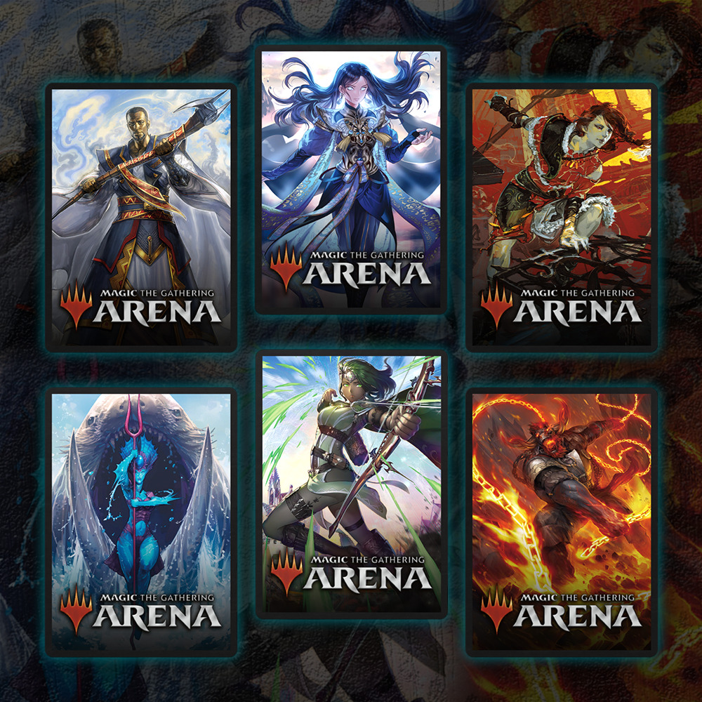 Buy x1 Digital Magic MTG MTGA Arena Code to redeem 2 RANDOM Japanese Alternate Art Planeswalker Sleeves.