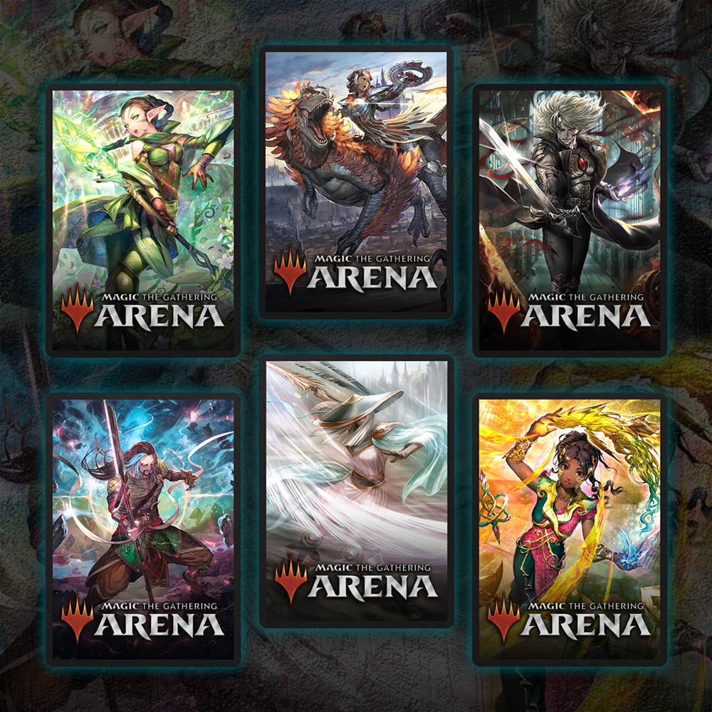 Buy x1 Digital Magic MTG MTGA Arena Code to redeem 2 RANDOM Japanese Alternate Art Planeswalker Sleeves.