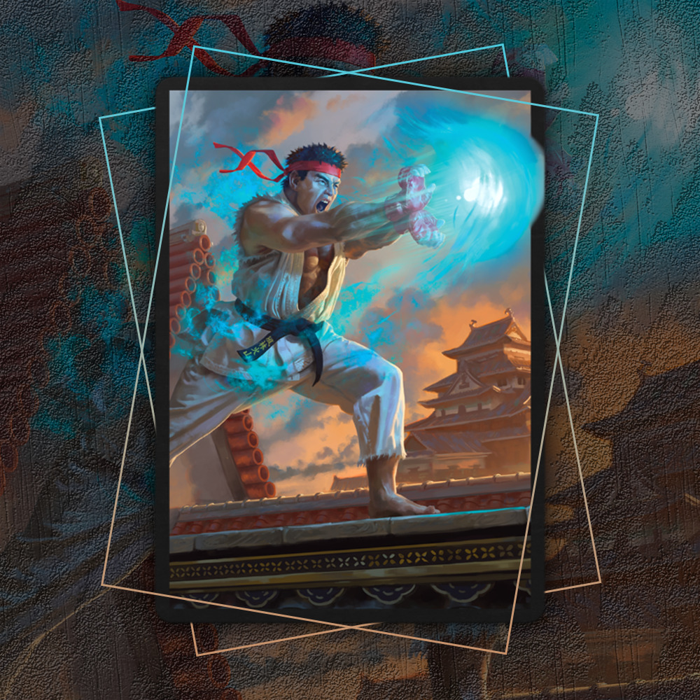 Buy x1 Digital Magic MTG MTGA Arena Code to redeem all 8 Secret Lair x Street Fighter Sleeves from the February Superdrop 2022 Secret Lair.