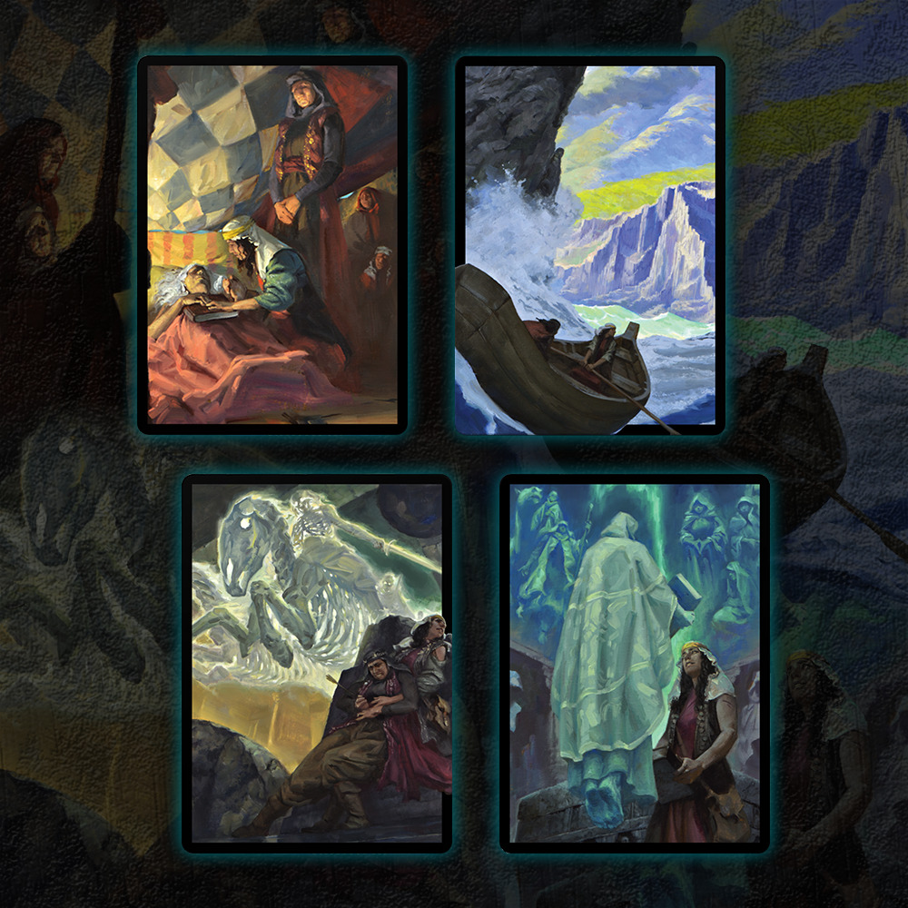 Buy x1 Digital Magic MTG MTGA Arena Code to redeem all 4 Artist Series: Sidharth Chaturvedi Sleeves from the April Superdrop 2022 Secret Lair.