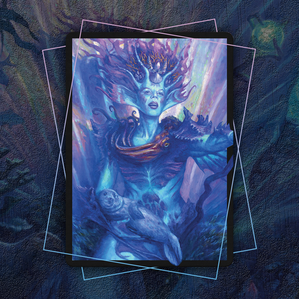 Buy x1 Digital Magic MTG MTGA Arena Code to redeem all 5 Finally! Left-Handed Magic Cards Sleeves from the April Superdrop 2022 Secret Lair.