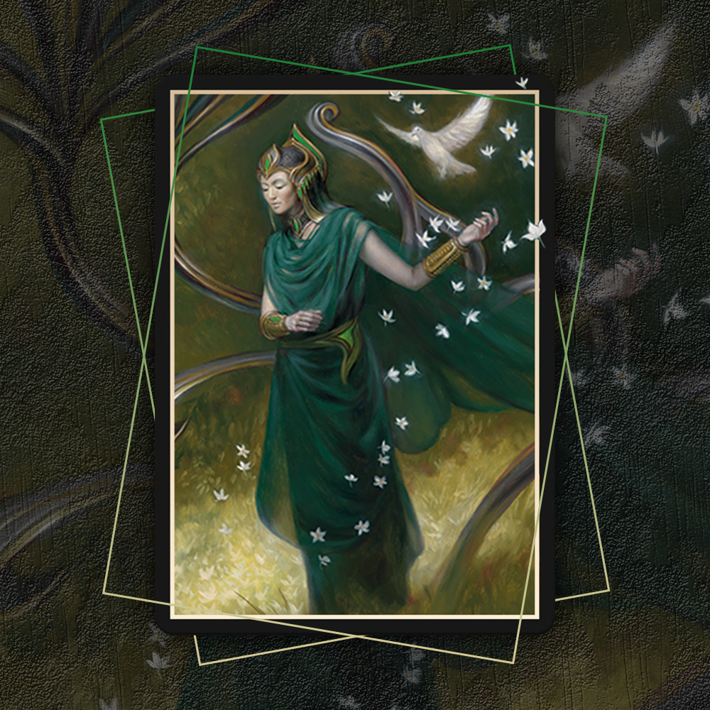 Buy x1 Digital Magic MTG MTGA Arena Code to redeem all 4 Artist Series: Volkan Baga Sleeves from the June Superdrop 2022 Secret Lair.