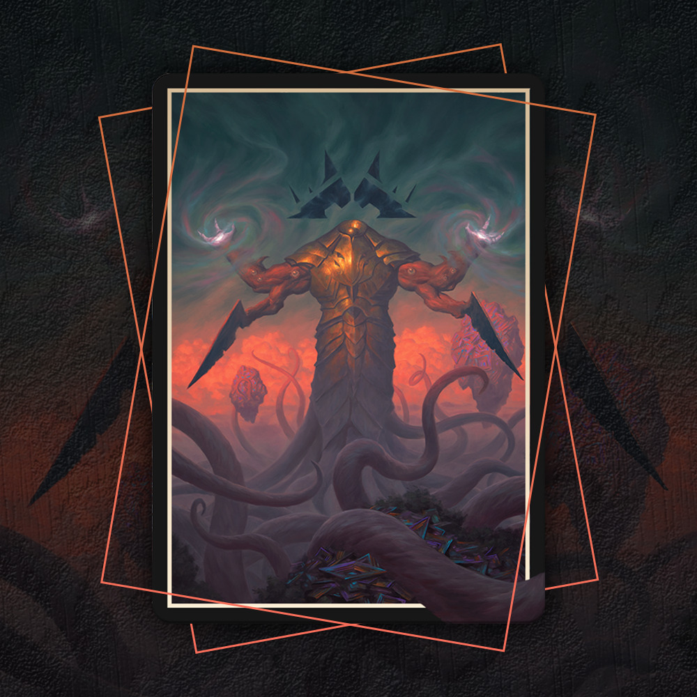 Buy x1 Digital Magic MTG MTGA Arena Code to redeem all 5 Artist Series: Chris Rahn Sleeves from the June Superdrop 2022 Secret Lair.