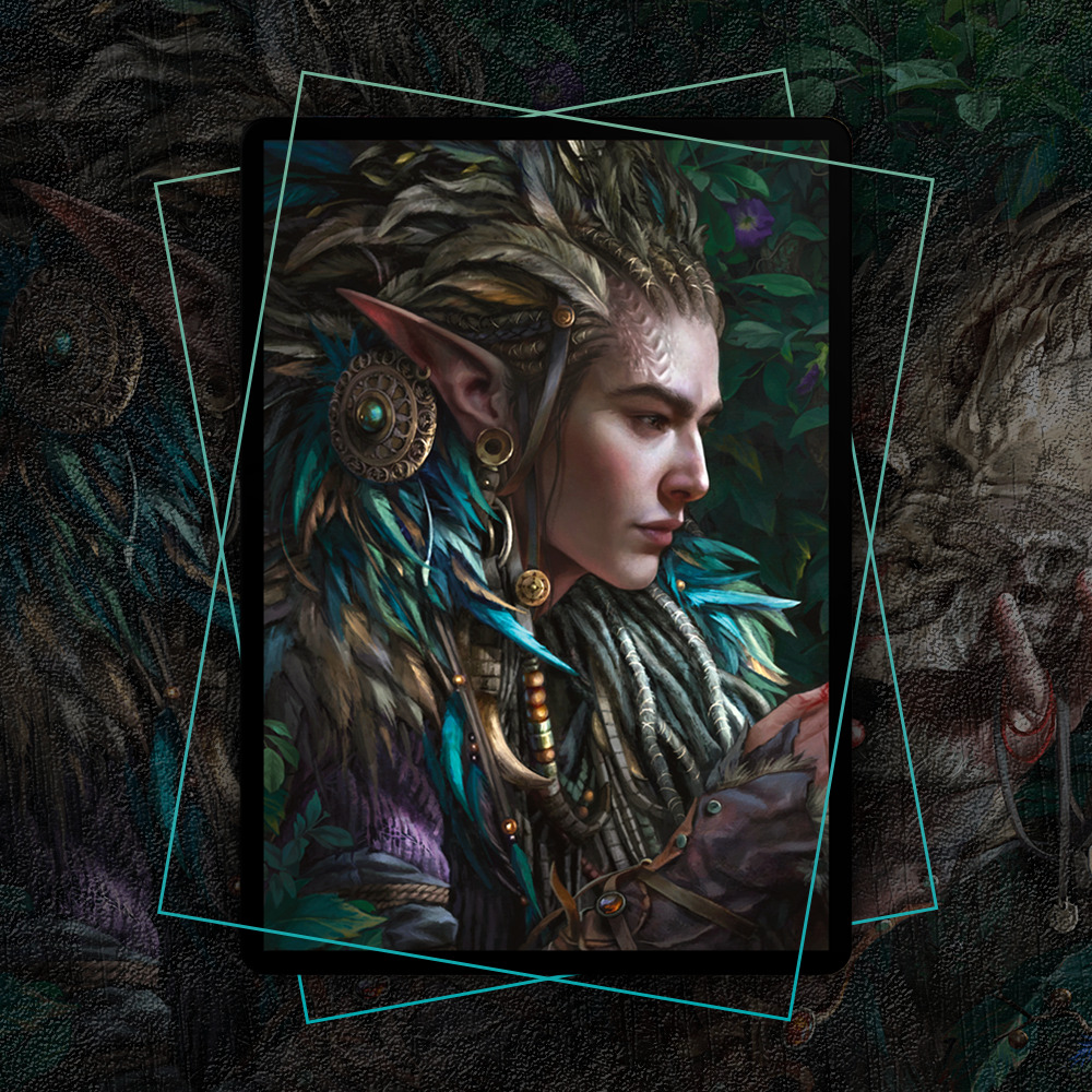 Buy x1 Digital Magic MTG MTGA Arena Code to redeem all 4 Artist Series: Magali Villeneuve Sleeves from the April Superdrop 2022 Secret Lair.