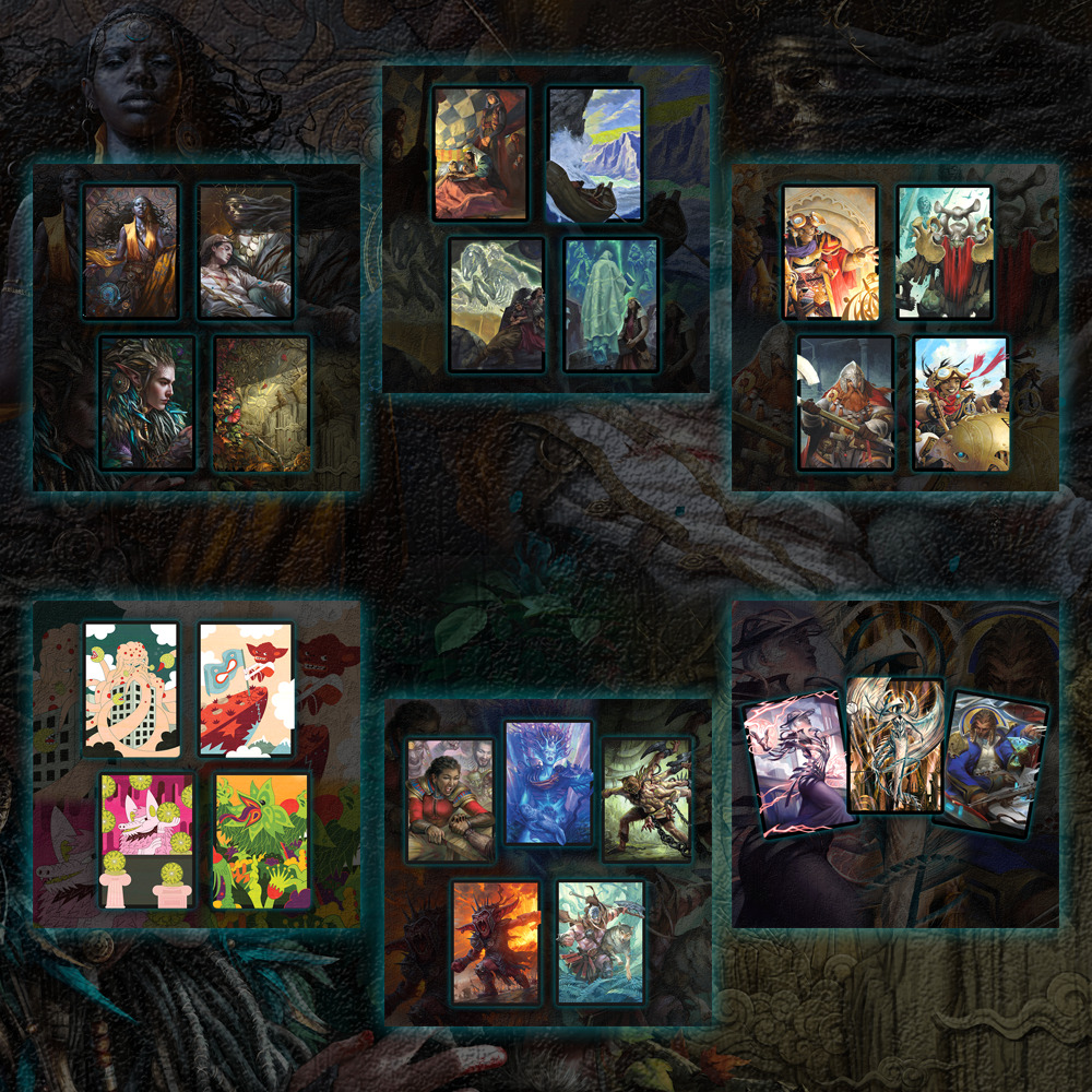 Buy x6 Digital Magic MTG MTGA Arena Codes to redeem all 24 Sleeves from the April Superdrop 2022 Secret Lair.