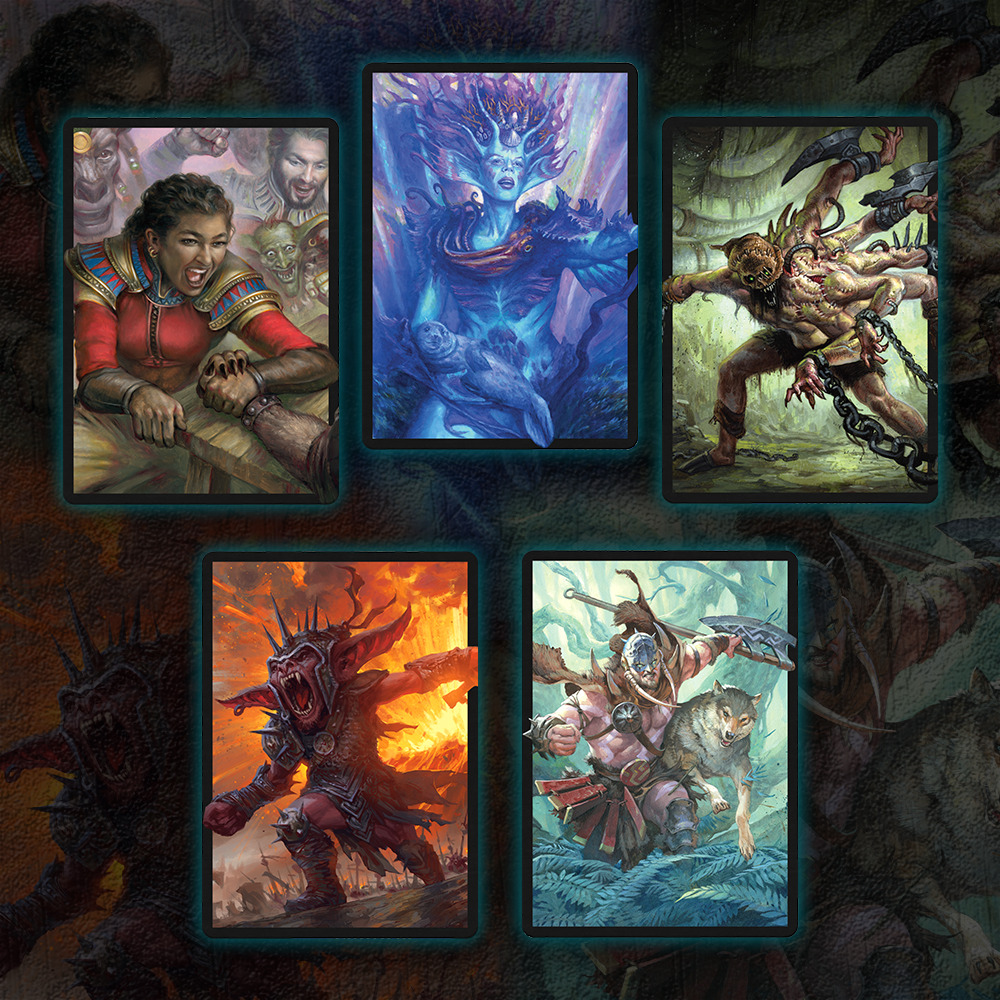 Buy x6 Digital Magic MTG MTGA Arena Codes to redeem all 24 Sleeves from the April Superdrop 2022 Secret Lair.