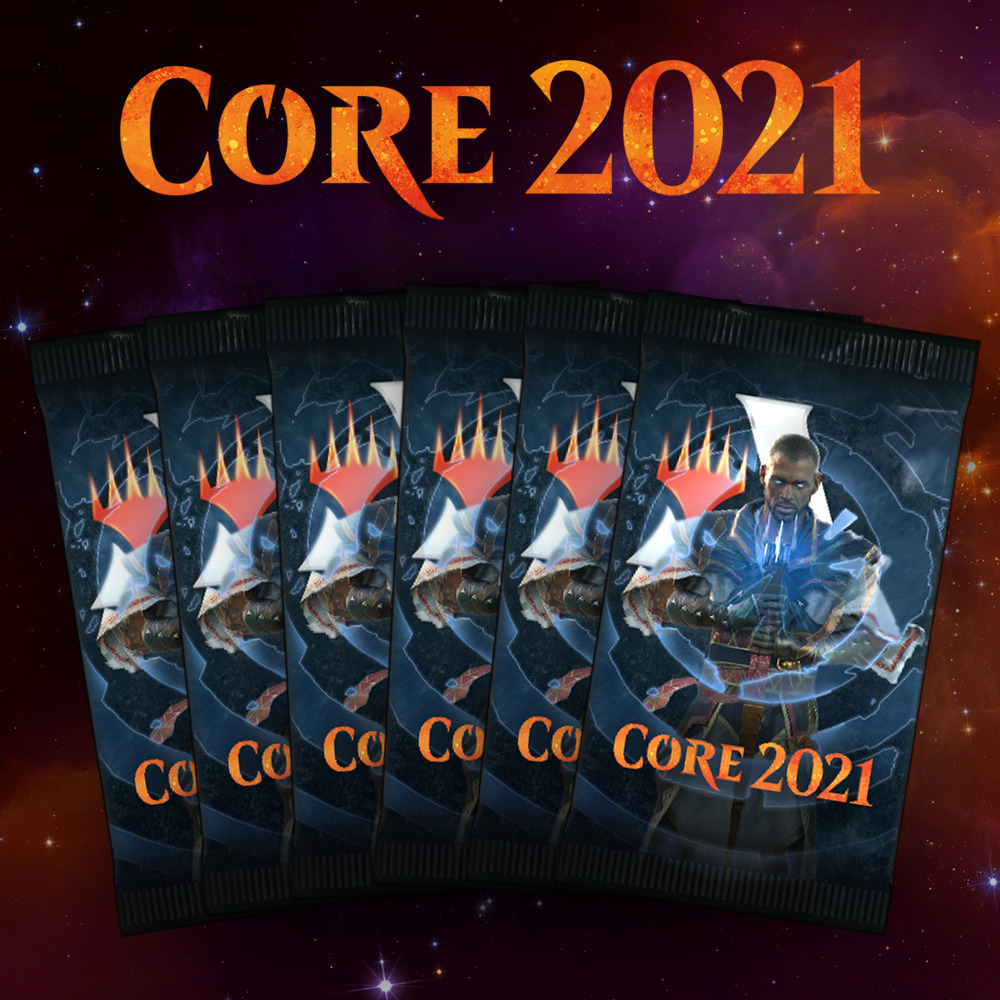 Buy x1 Digital Magic MTG Arena Code to redeem 6 Core Set 2021 M21 Booster Packs. Limit to 1 prerelease MTGA pack code per account.