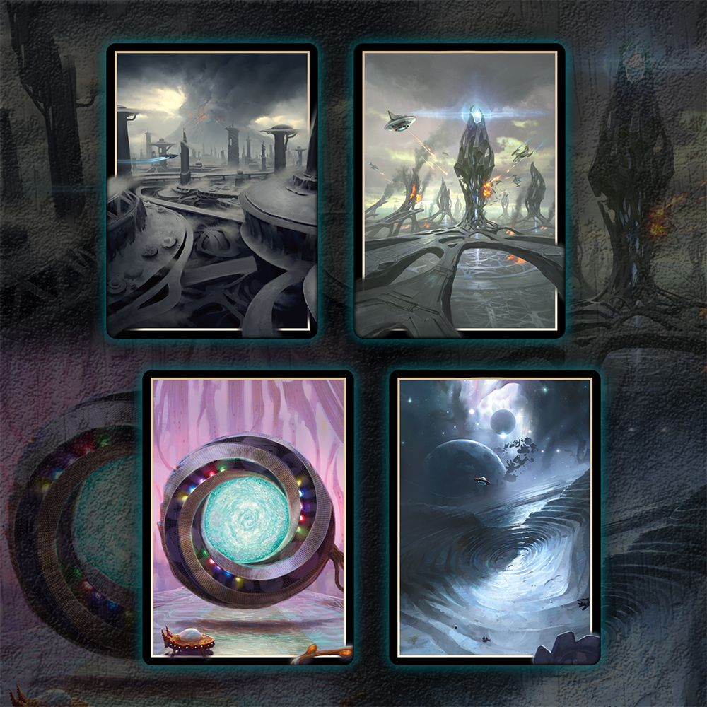 Magic MTG Arena Totally Spaced Out Sleeves Secret Lair Code